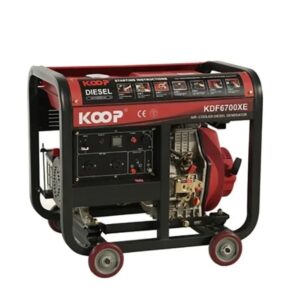 موتوربرق دیزلی کوپ 4.5 کیلووات تکفاز KOOP KDF 6700 XE